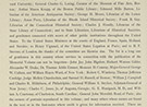 History of the Centennial Celebration of Inauguration of George Washington, as First President of the United States. Edited by Clarence Winthrop Bowen. Letter from Cornelius Bliss, Publication Committee, asking President Harrison to accept volume as an heirloom, was enclosed in book.