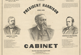 Poster headed with the text, 