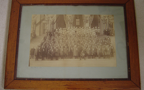 70th Indiana at Harrison Inauguration 1889