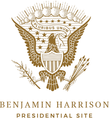 Benjamin Harrison Presidential Seal Logo